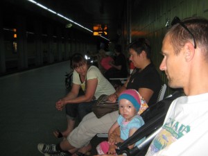 in der s-bahn